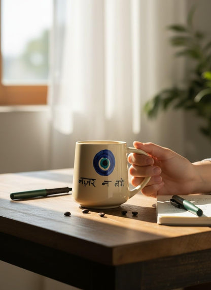 Nazar Na Lage Ceramic Coffee & Chai Ceramic Mug