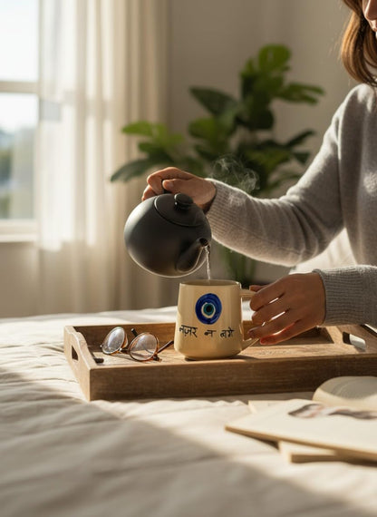 Nazar Na Lage Ceramic Coffee & Chai Ceramic Mug
