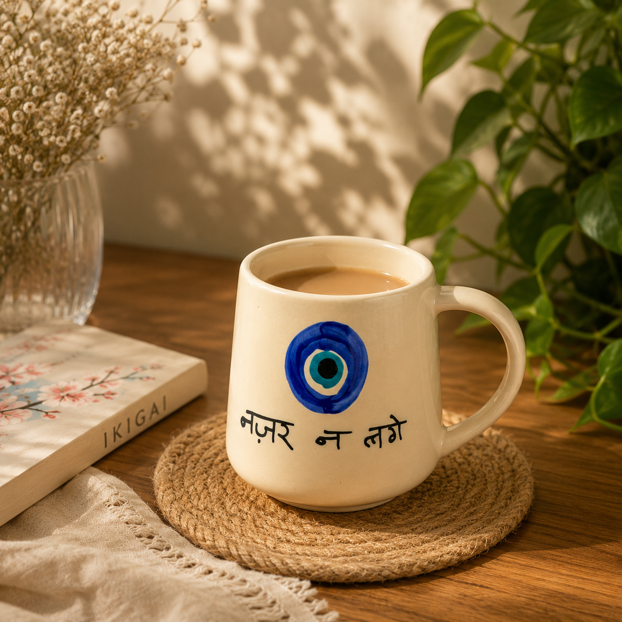 Nazar Na Lage Ceramic Coffee & Chai Ceramic Mug