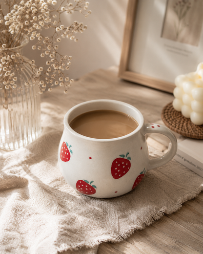 Strawberry Ceramic Mug