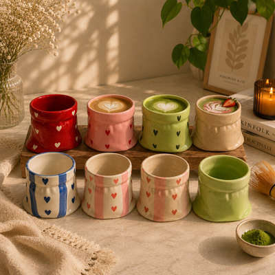 Colourful Pouch Mugs