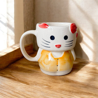 Cute Cat Kitty Ceramic Coffee Mug